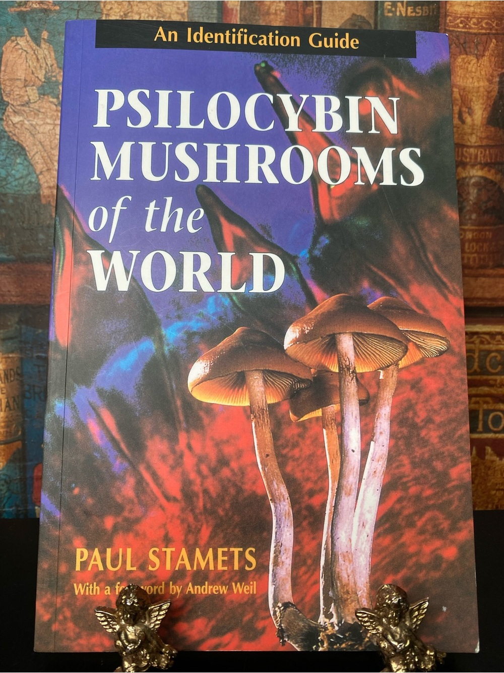 MAGIC PSILOCYBiN MUSHROOMS OF THE WORlD by Paul Stamets First Edition 1996